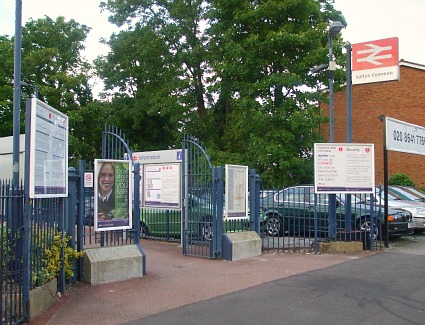 Sutton Common Train Station, London